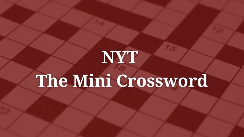  Salmon To A Grizzly Bear NYT Mini Crossword Clue Answer And 