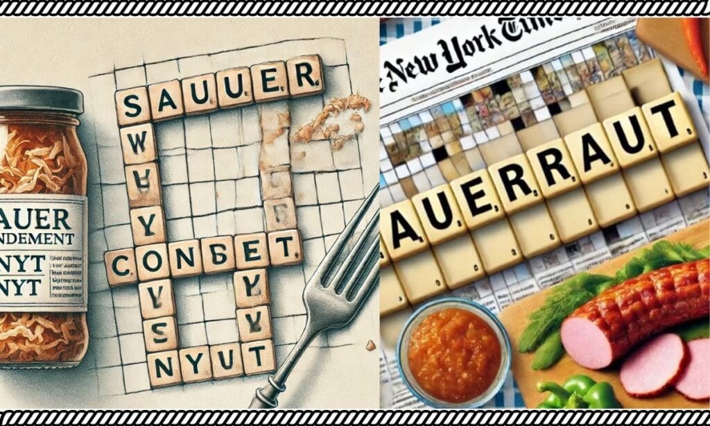 Sauer Condiment Nyt A Deep Dive Into Crossword Clues