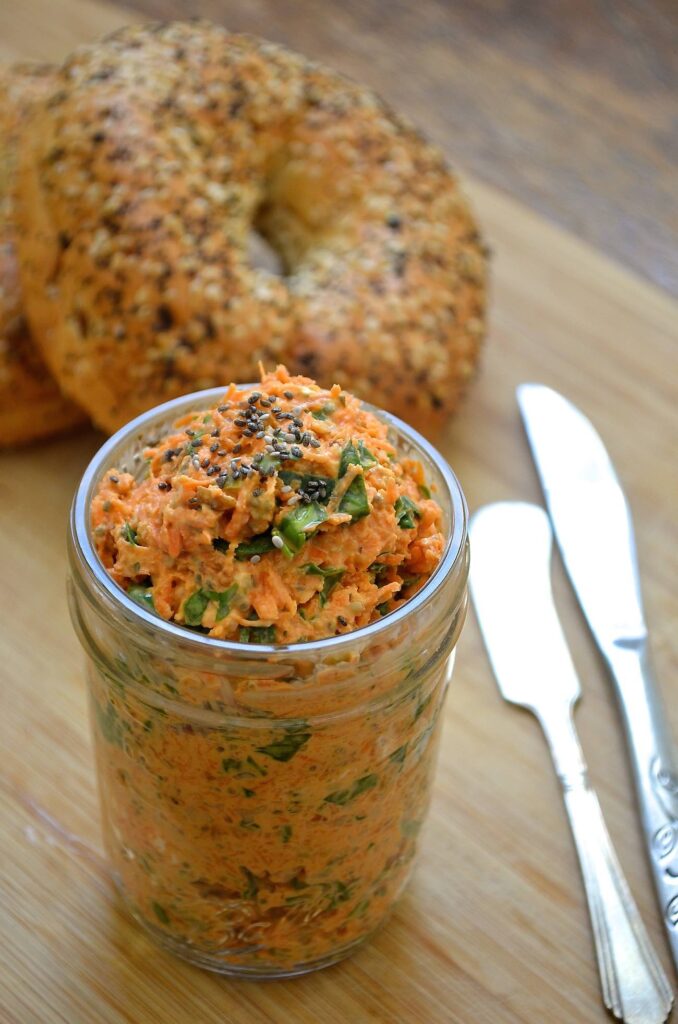 Savory Carrot Olive Spinach Sandwich Spread Recipe Cooking foodreli