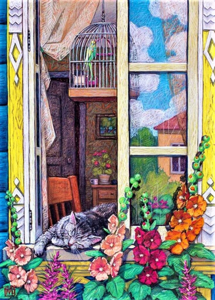 Solve A Beautiful Place For A Catnap Jigsaw Puzzle Online With 352 Pieces