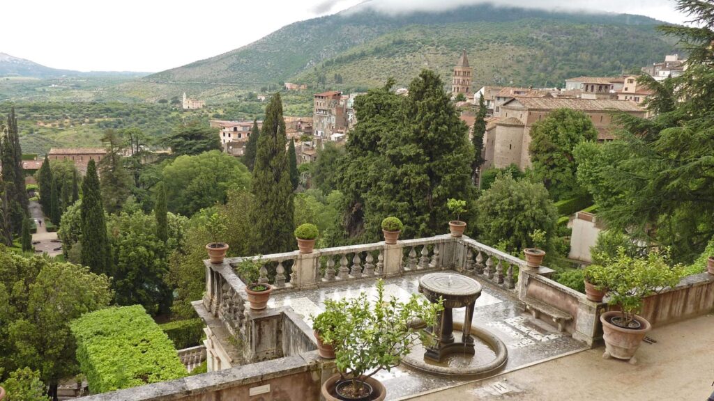 Solve Panorama Da Una Terrazza Di Villa D Este View From A Terrace Of 