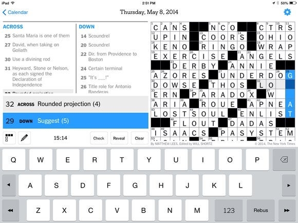 Staff Picks NYTimes Crossword App Gets Its Appeal Across and Down 