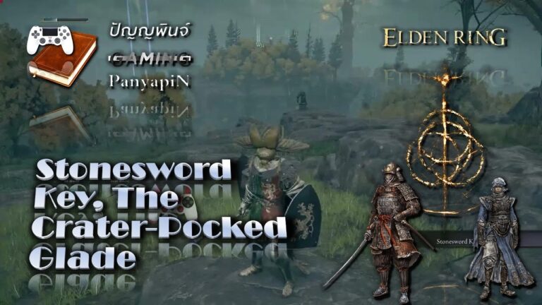 Stonesword Key The Crater Pocked Glade Elden Ring YouTube