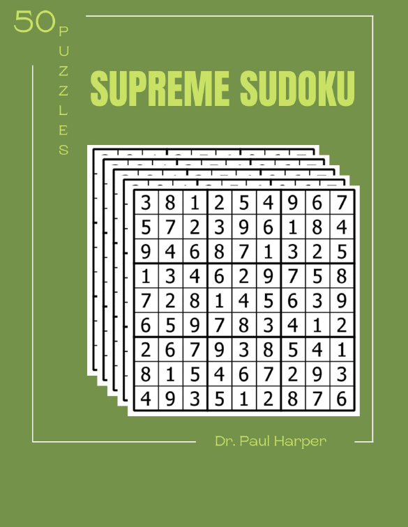 Supreme Sudoku Puzzle Top Notch Publishing