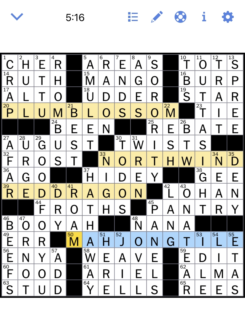 The New York Times Crossword Puzzle Solved Moday s New York Times