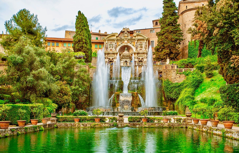 The UNESCO Listed Villa D Este In Tivoli