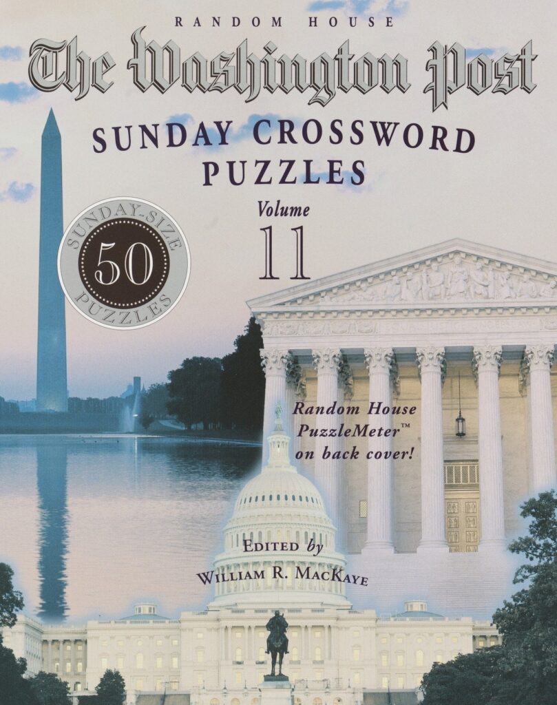 The Washington Post Sunday Crossword Puzzles Volume 11 Walmart 