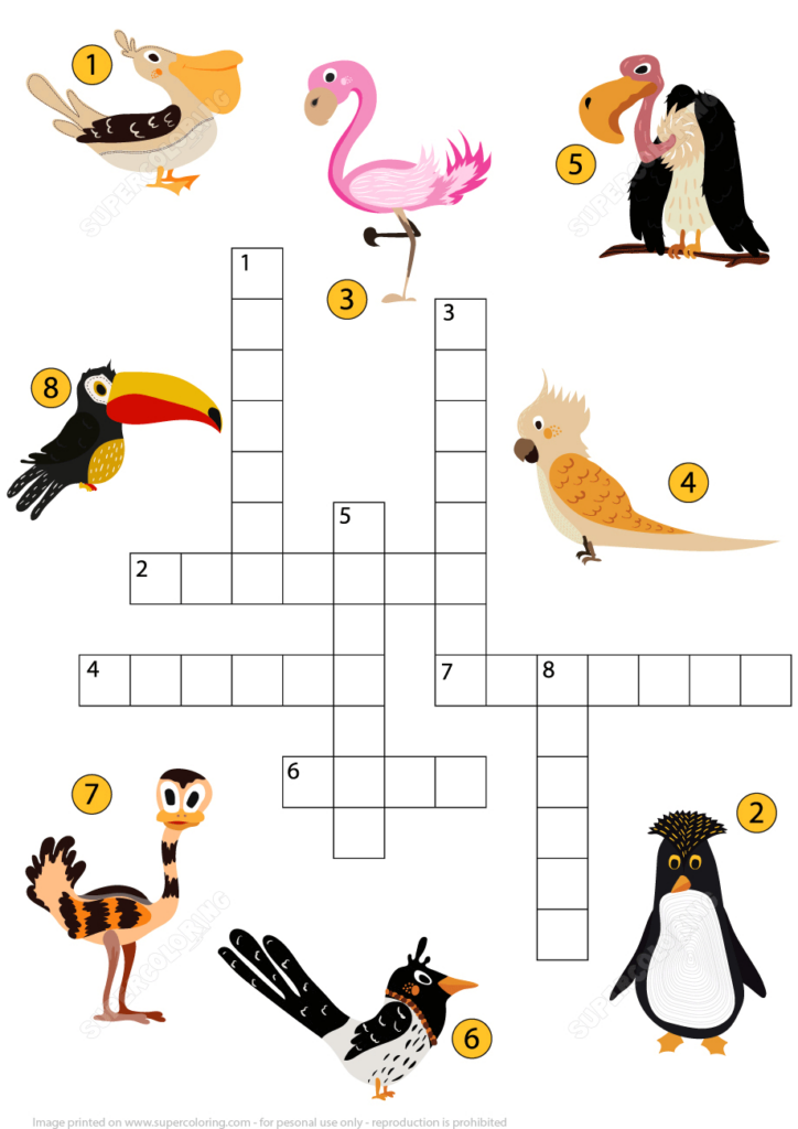 Wading Birds Crossword Puzzle Clue