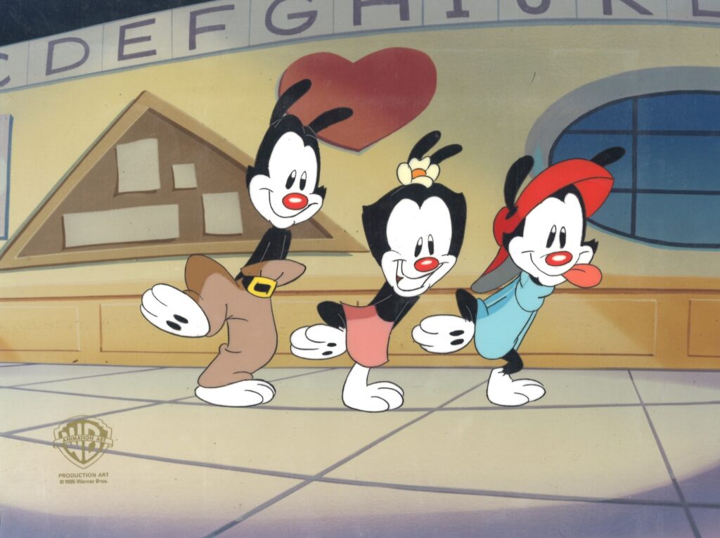 Wakko Yakko And Dot Smile