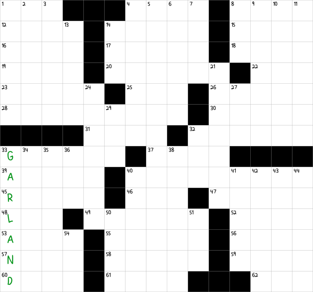 What Might Be Draped From The Item Hidden In This Puzzle NYT Crossword Clue