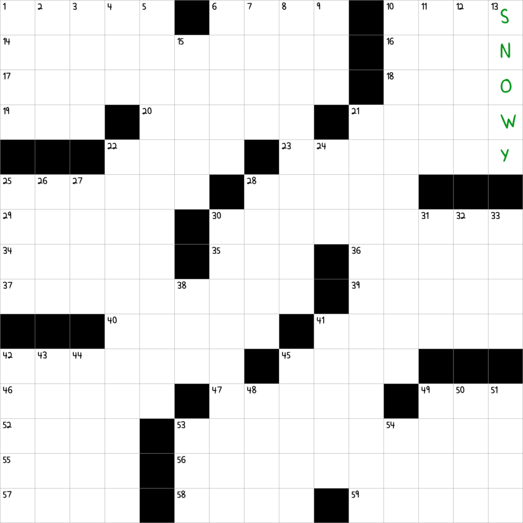 White Out Say NYT Crossword Clue